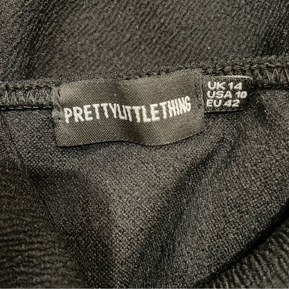 Pretty Little Thing Black Dress - Picture 4 of 5